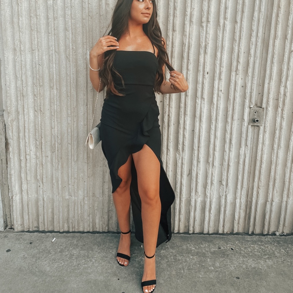 Black formal dress
